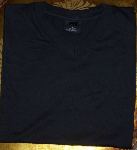 12 pcs Black V-Neck Gemrock t-shirts